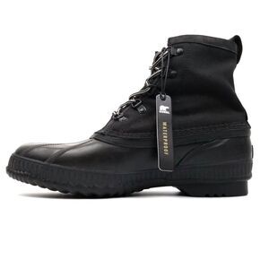Sorel Cheyanne II Short Nylon Waterproof Duck Boot Black 11 Winter Rain Gorpcore